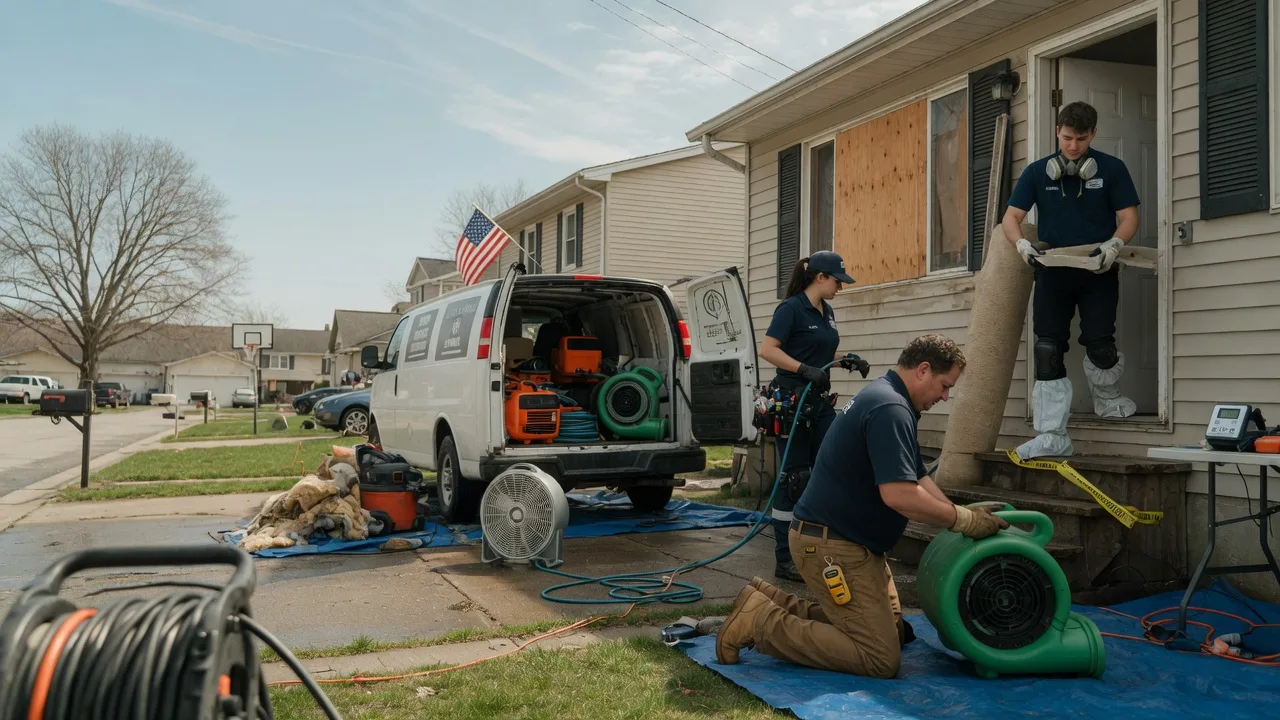 Water Damage Restoration in Seaman, OH near me